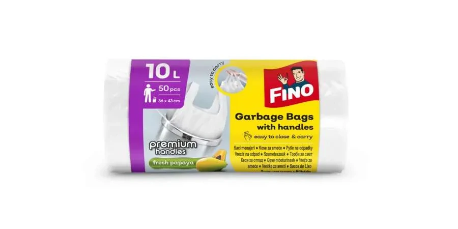 FINO pytle Aromatic s uchy bílé 10 L 50 ks