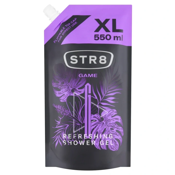 STR8 Game osvěžující sprchový gel 550ml
