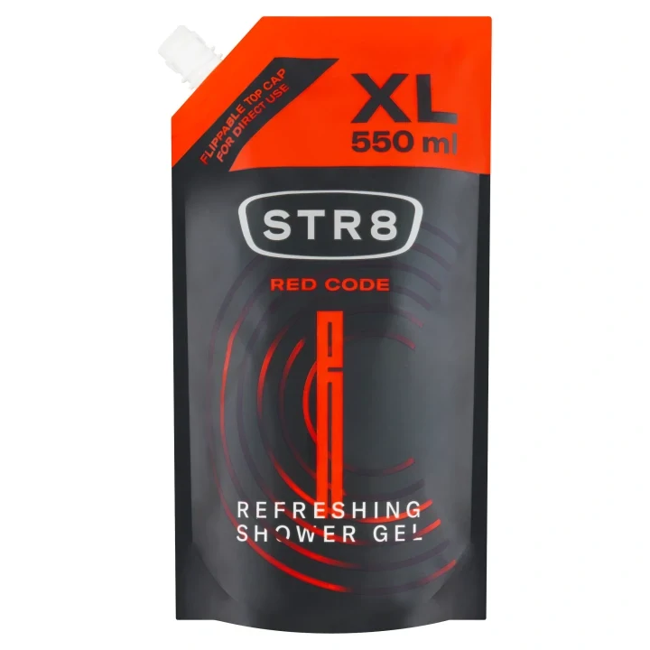 STR8 Red Code osvěžující sprchový gel 550ml