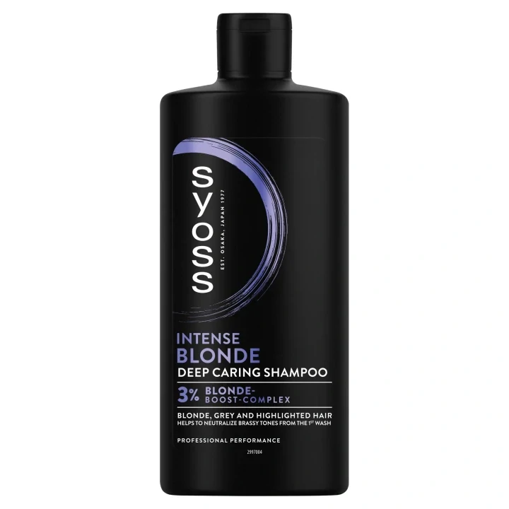 Syoss Intense Blond šampon pro blond, šedivé a melírované vlasy 440ml