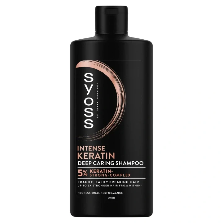 Syoss Intense Keratin šampon pro křehké, snadno se lámající vlasy 440ml