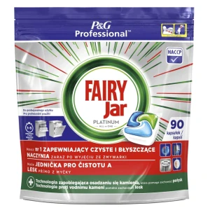 Fairy Jar Professional Platinum All in One kapsle do myčky nádobí 90 ks